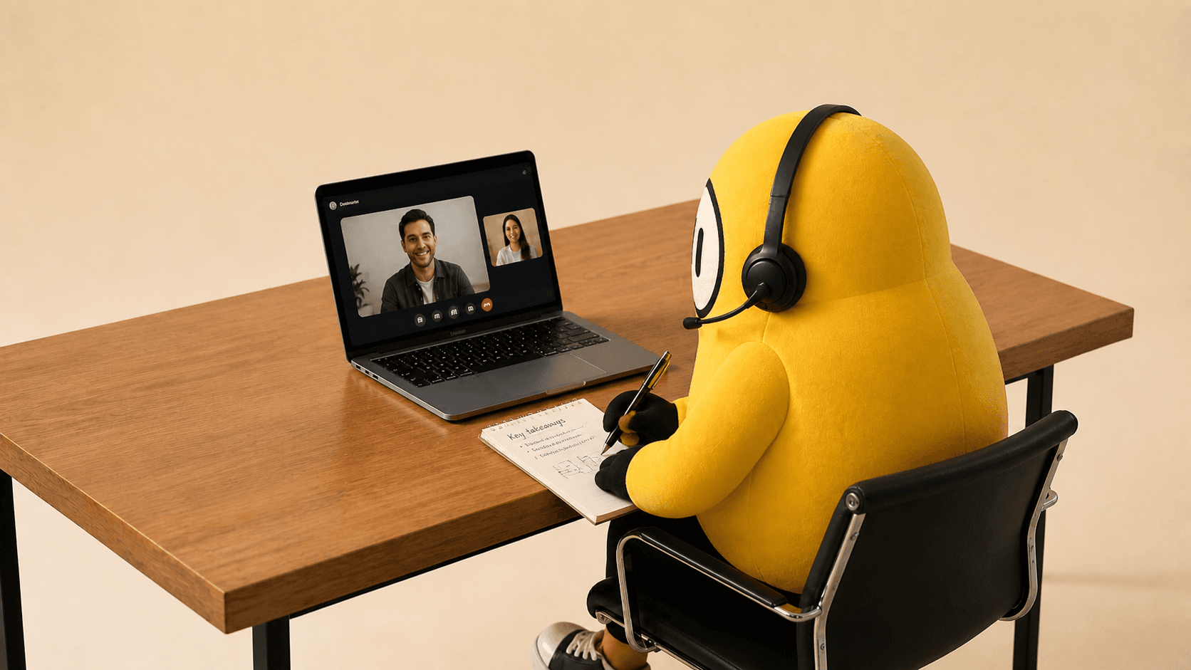 Zu listening to a customer call